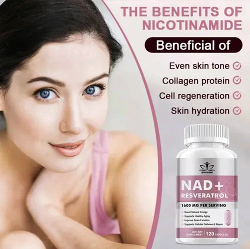 NAD+Resveratrol 60 Capsulas